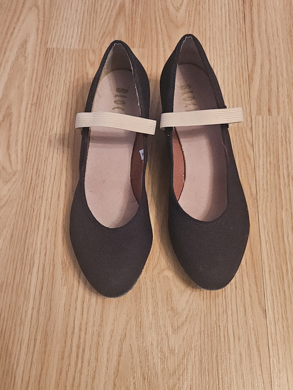 BLOCH Women's Black Mary Jane Dance Character Shoes Size 8